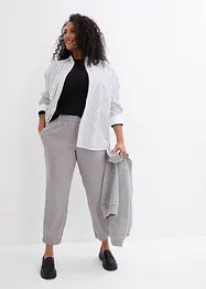 Pantaloni chino in misto viscosa con cinta comoda, bonprix