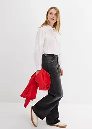 Camicetta cropped in puro cotone, bonprix