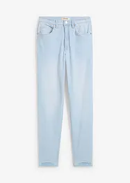 Mom jeans cropped, vita alta, bonprix