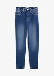 Mom jeans cropped, vita alta, bonprix