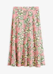 Gonna midi in misto viscosa fluente, bonprix
