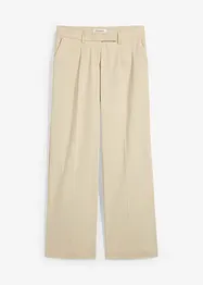 Pantaloni con pinces a vita alta, bonprix