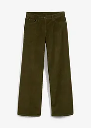 Pantaloni larghi di velluto a coste, bonprix