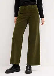 Pantaloni larghi di velluto a coste, bonprix