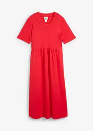 Abito di jersey svasato in cotone pesante, bonprix