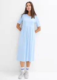 Abito di jersey svasato in cotone pesante, bonprix