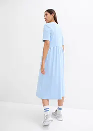 Abito di jersey svasato in cotone pesante, bonprix