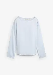 Blusa in satin fluente, bonprix