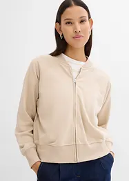 Bomber in felpa, bonprix
