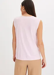 Top di jersey con twist, bonprix