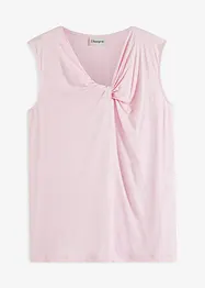 Top di jersey con twist, bonprix