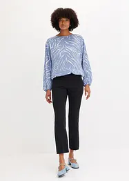 Tunica in satin fantasia, bonprix