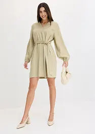 Abito in Lyocell con cintura da annodare, bonprix