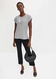 Maglia con paillettes, bonprix