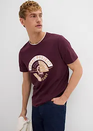 T-shirt in puro cotone con stampa, bonprix