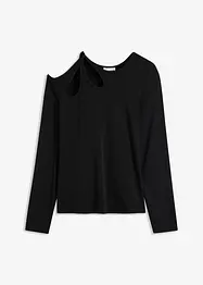 Maglia a maniche lunghe con cut-out, bonprix