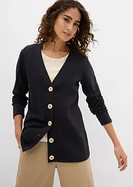 Cardigan in jersey di puro cotone biologico, bonprix