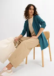 Cardigan in jersey di puro cotone biologico, bonprix