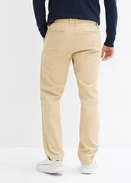 Pantaloni chino in puro cotone straight, loose fit, bonprix