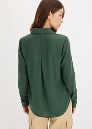 Blusa con effetto incrociato, bonprix