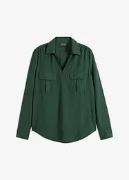 Blusa con effetto incrociato, bonprix