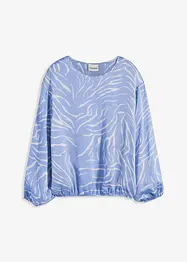 Tunica in satin fantasia, bonprix