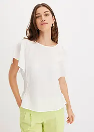 Blusa in misto viscosa morbido, bonprix