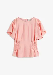 Blusa in misto viscosa morbido, bonprix