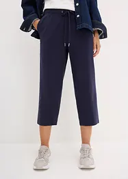 Pantaloni in felpa di cotone elasticizzato, bonprix