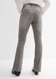 Jeans bootcut, vita alta, bonprix