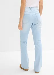 Jeans bootcut, vita alta, bonprix