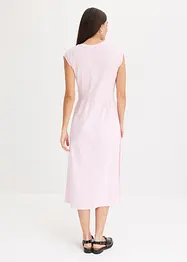 Abito svasato in jersey con dettaglio twist, bonprix