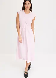 Abito svasato in jersey con dettaglio twist, bonprix