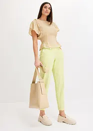 Blusa in misto viscosa morbido, bonprix