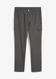 Pantaloni cargo con elastico in vita ultraleggeri, idrorepellenti con finitura Bionic, bonprix