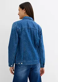 Giacca di jeans con strass, bonprix