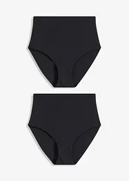 Slip contenitivo senza cuciture con effetto modellante leggero (pacco da 2), bonprix