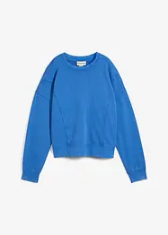 Felpa oversize in misto viscosa e cotone morbido, bonprix