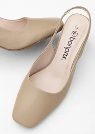 Décolleté slingback, bonprix
