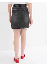 Gonna di jeans con effetto a portafoglio, bonprix