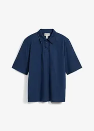 Polo con spalle imbottite in misto viscosa, bonprix