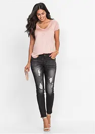 T-shirt in morbida viscosa, bonprix