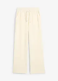 Pantaloni di velluto a coste in misto cotone elasticizzato, bonprix