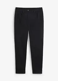 Pantaloni chino elasticizzati con cinta comoda e risvolto, bonprix