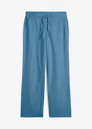 Pantaloni a palazzo in misto lino, bonprix