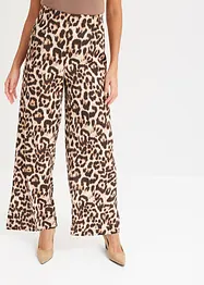 Pantaloni larghi in satin lucido, bonprix