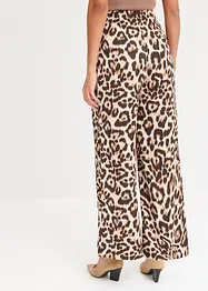 Pantaloni larghi in satin lucido, bonprix