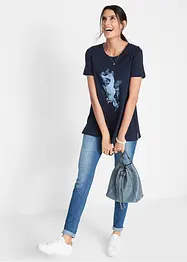 T-shirt stampata in cotone, bonprix