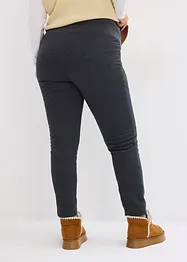 Leggings prémaman foderati con pellicciotto sintetico, slim fit, bonprix