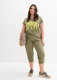 T-shirt in cotone con stampa, bonprix